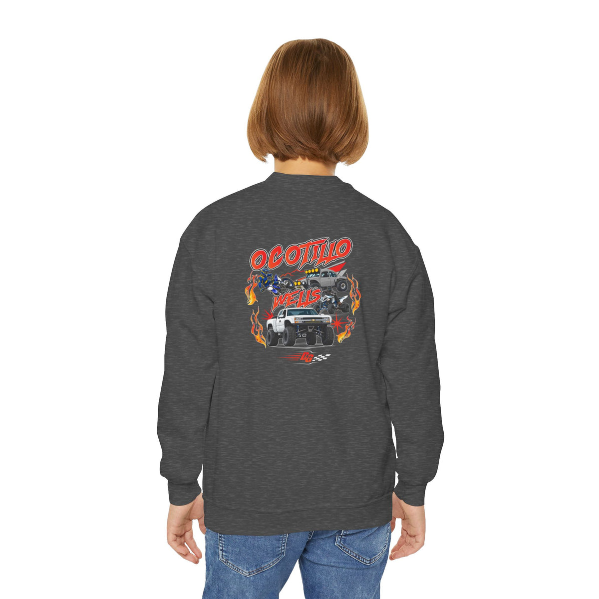 YOUTH Ocotillo Wells Throwback Crewneck - Desert Girl