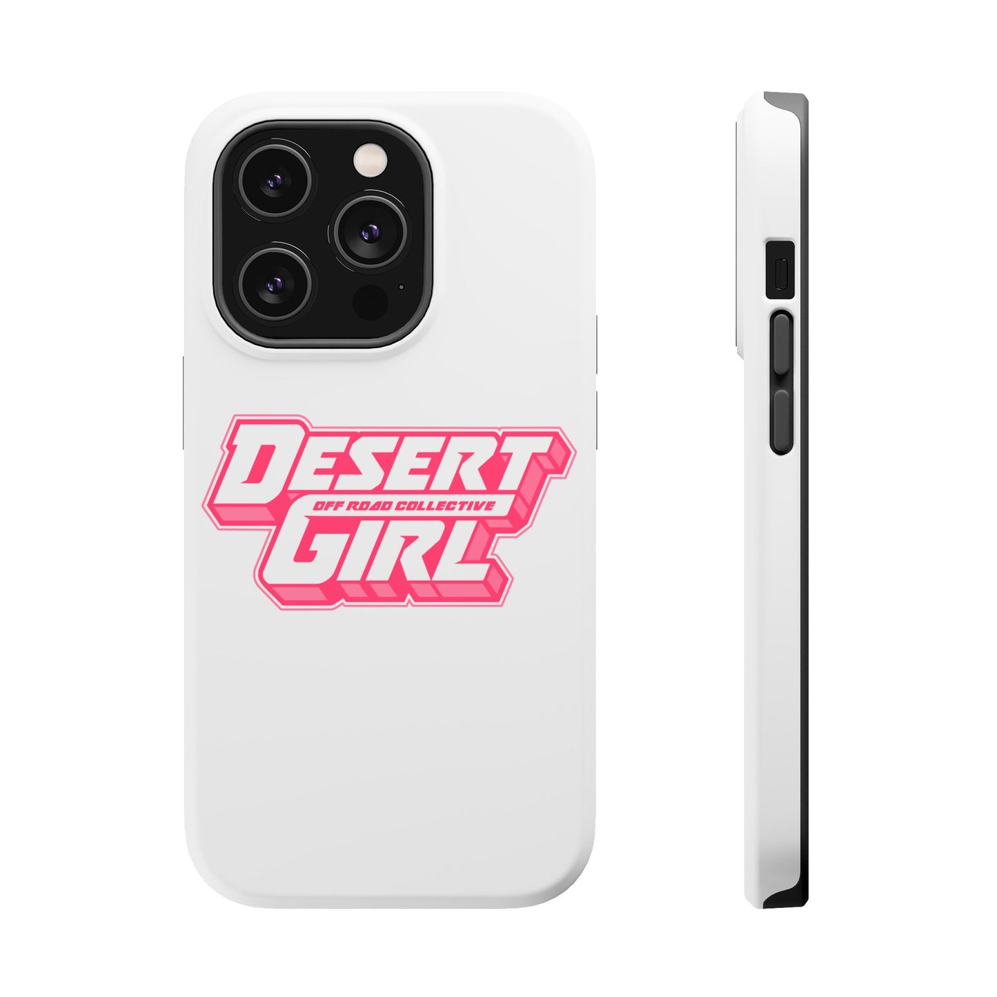 Desert Girl WHITE Tough Magnetic Cases