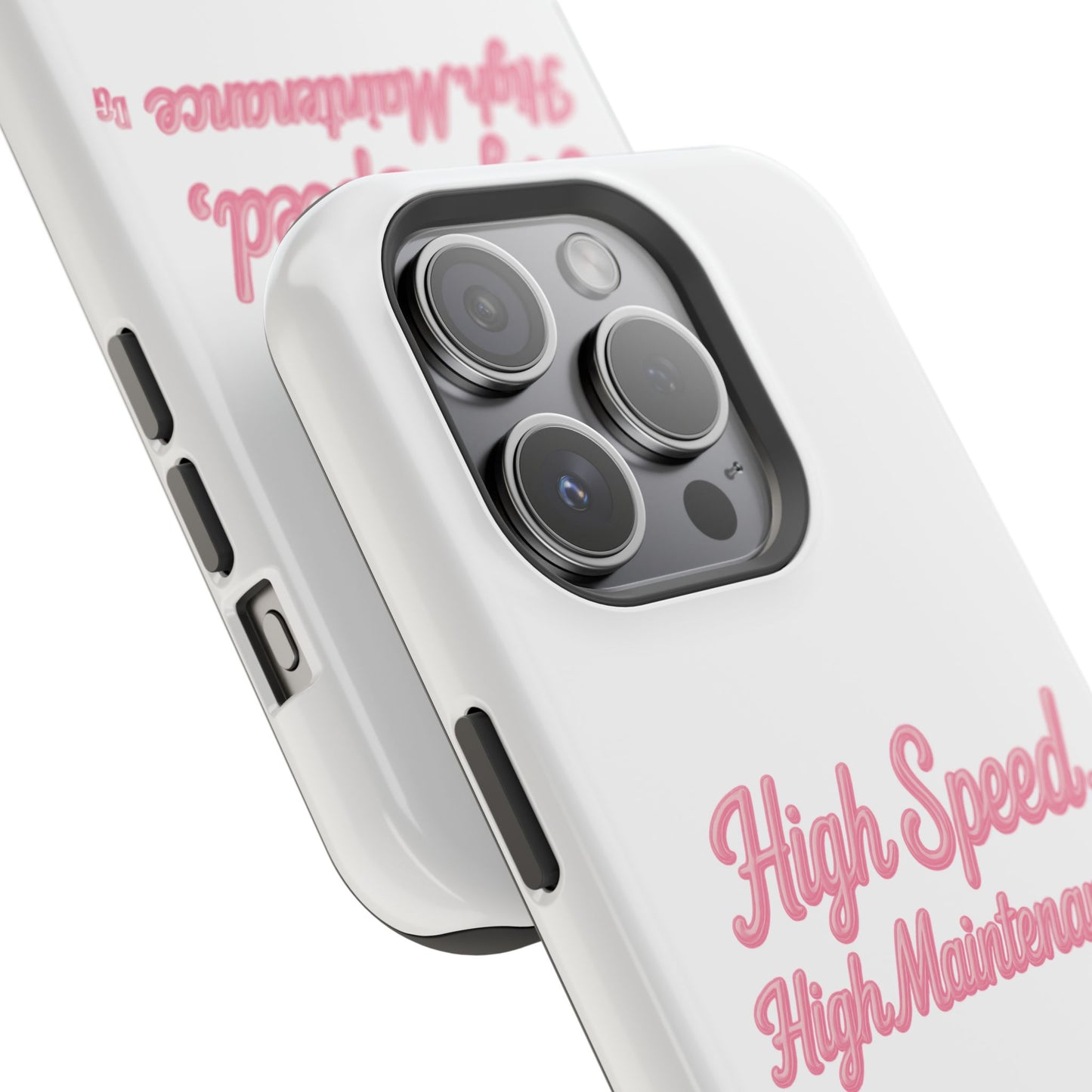 High Speed, High Maintenance - Bubblegum Chrome Magnetic Impact-Resistant Cases
