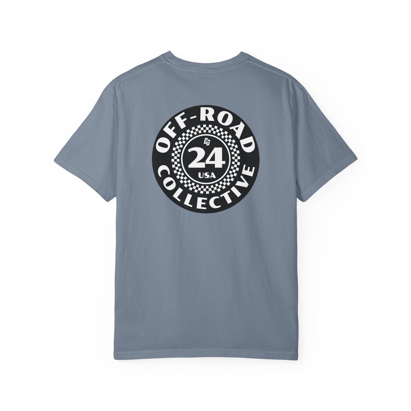 Off-Road Collective 24 Checkered Short Sleeve Tee - Black