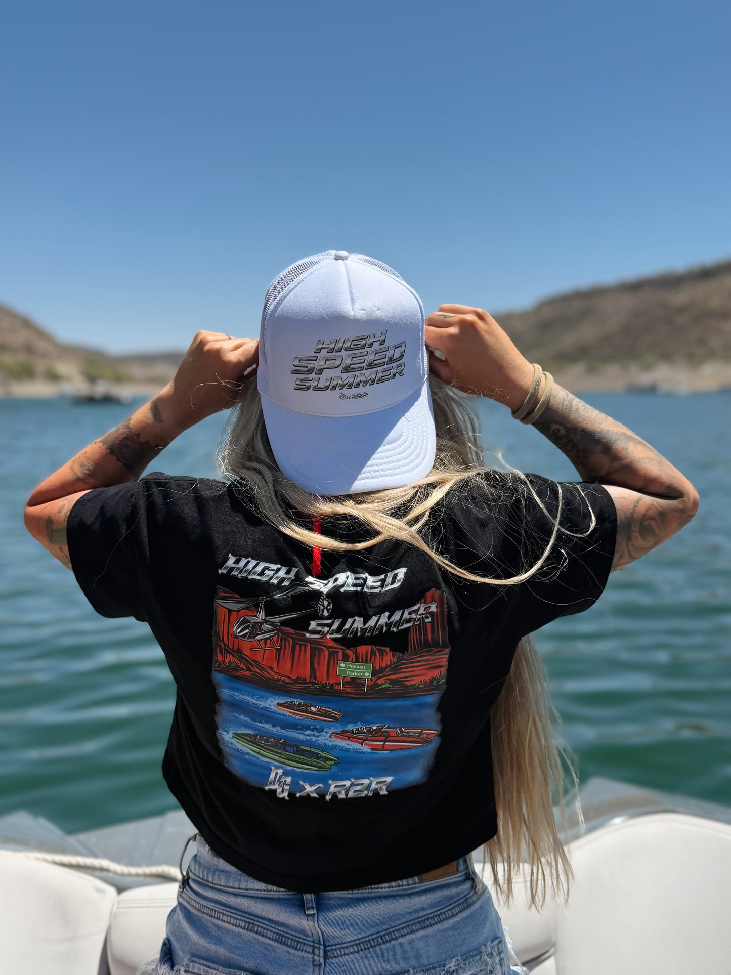 Women’s High Speed Summer Crop Tee - DG x R2R COLLAB