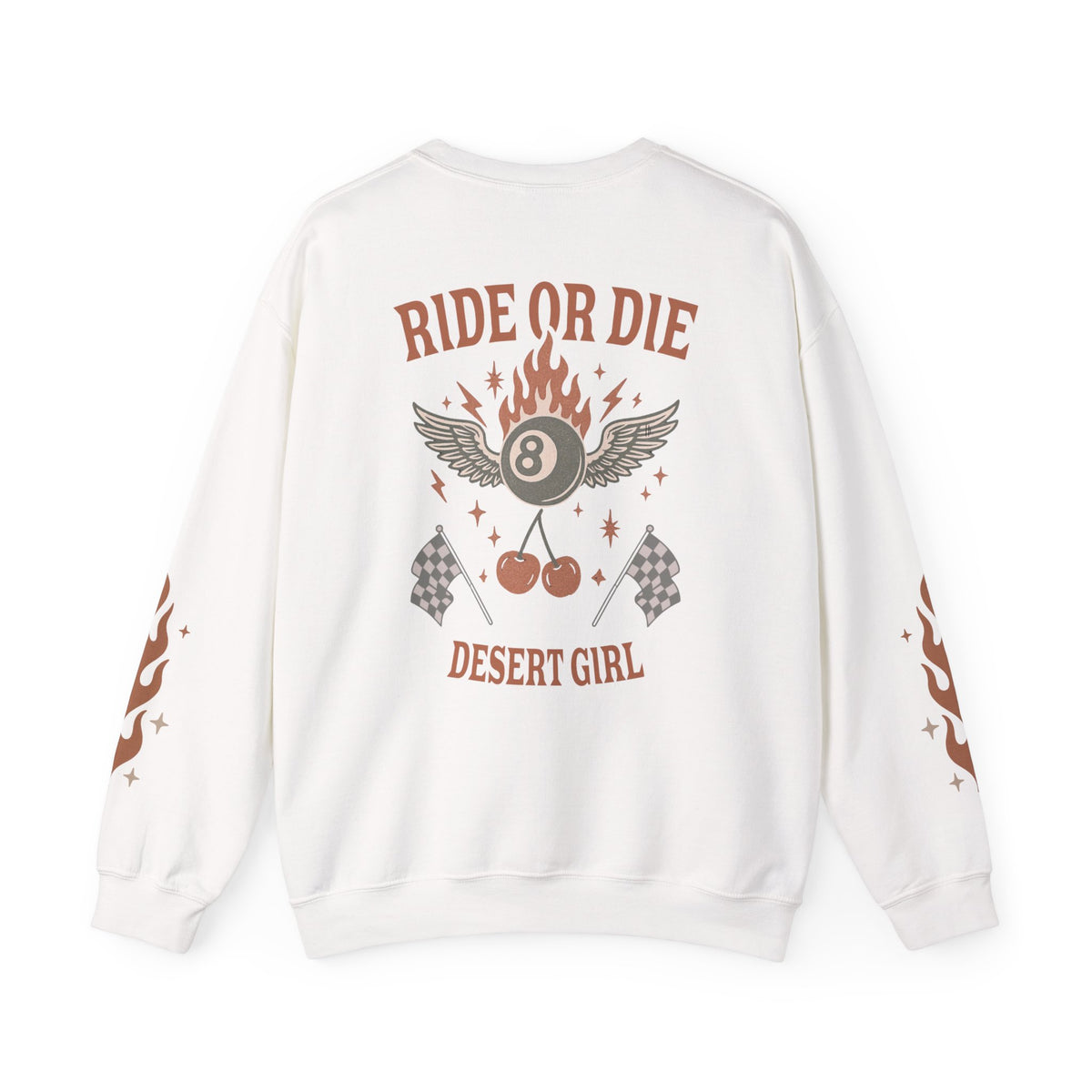 RIDE OR DIE Desert Girl Crewneck