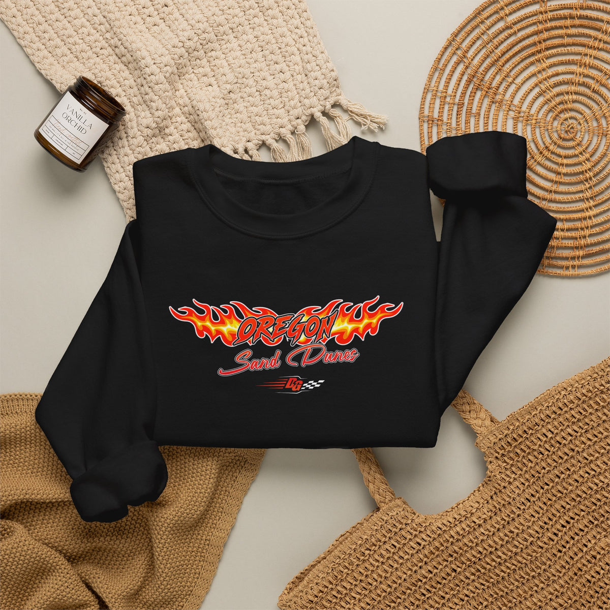 Oregon Dunes Throwback Crewneck - Desert Girl