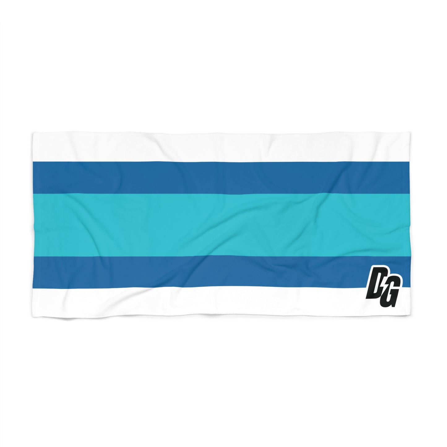Desert Girl Blue Teals Beach Towel