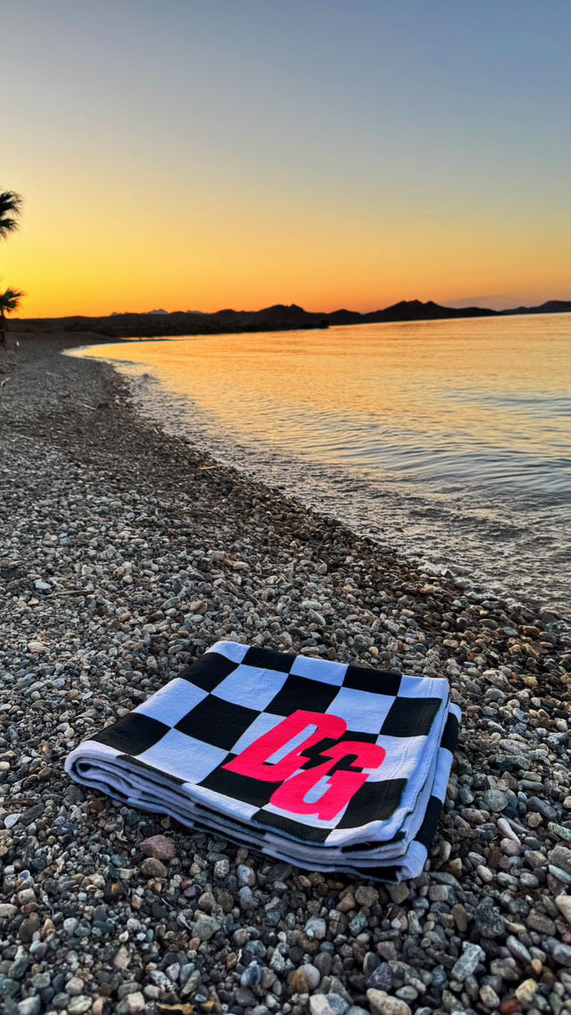 DG Beach Towel - Checkered