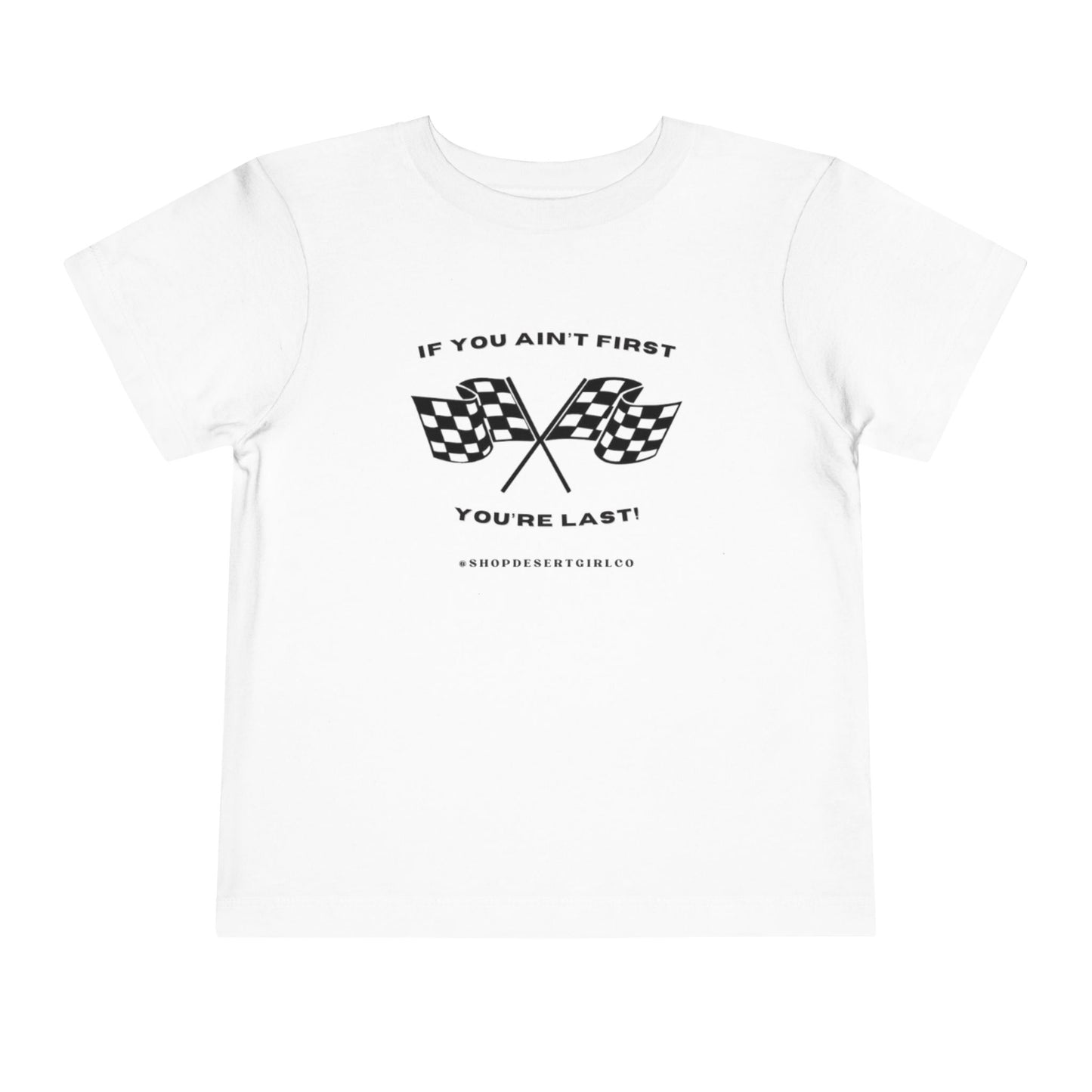 If You Ain't First 24 YOUTH Tee - BLACK