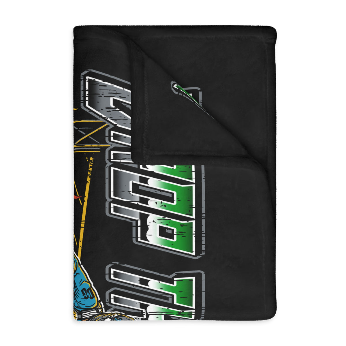 Drop The Gate DG Fuzzy Blanket ( Double Sided )