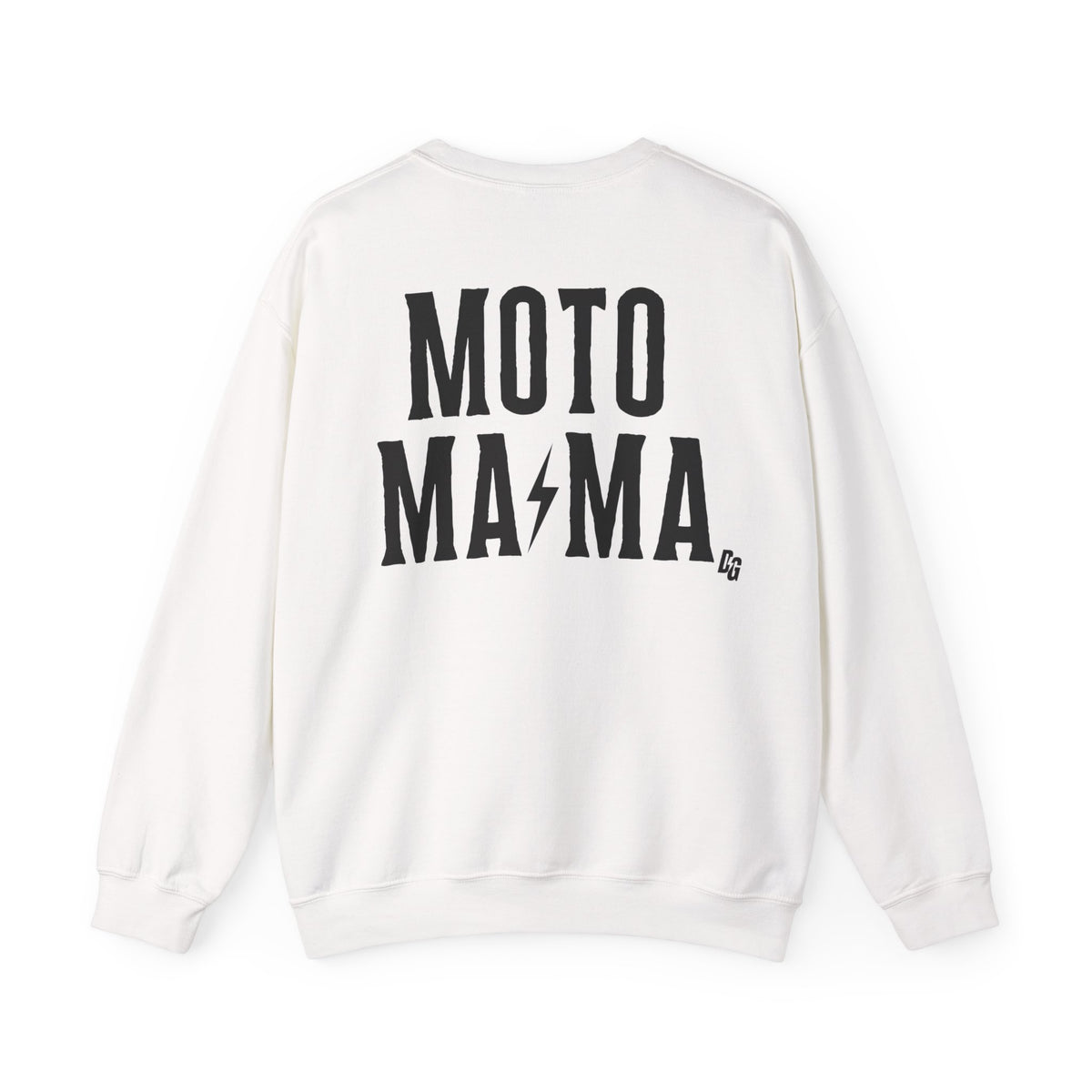 MOTO MAMA - CREWNECK - BLACK