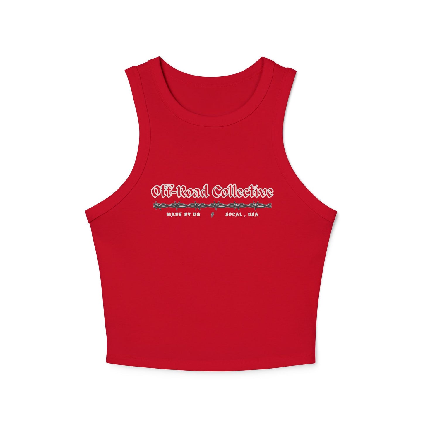 Off-Road Collective Barbed Micro Rib Racer Tank Top