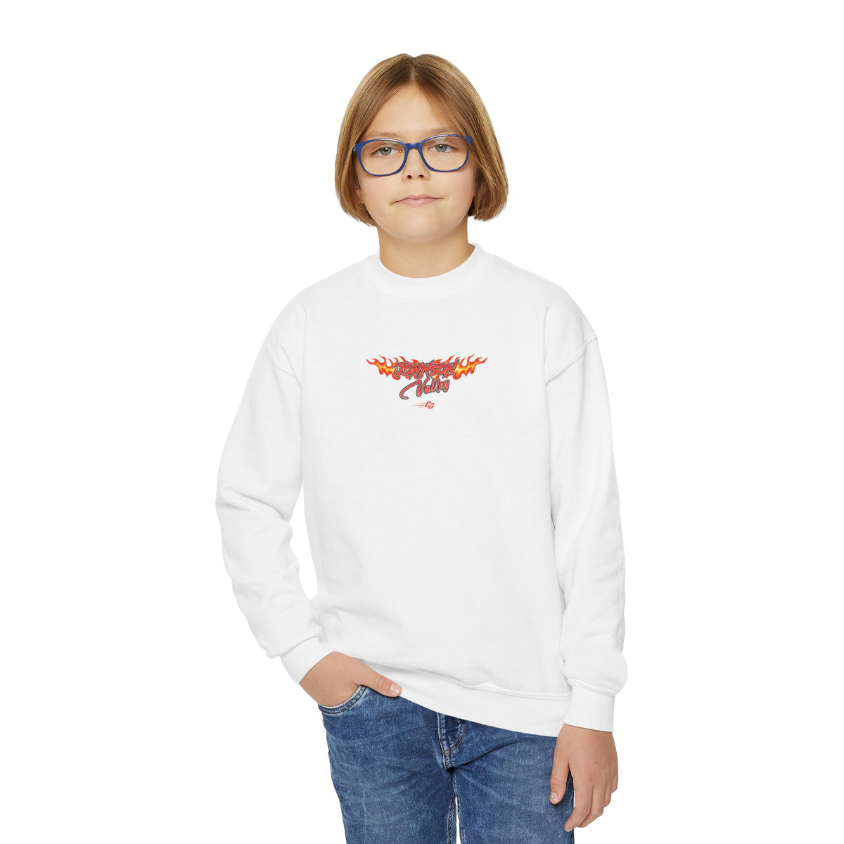 YOUTH Johnson Valley  Throwback Crewneck - Desert Girl