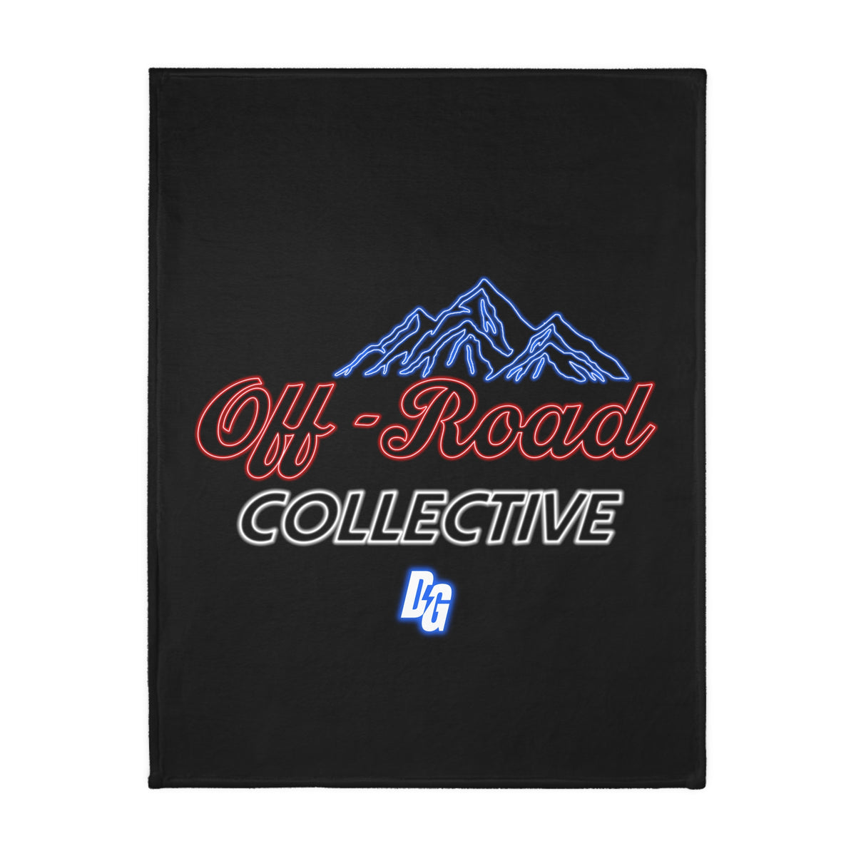 Blue Mountains ORC DG Fuzzy Blanket ( Double Sided )