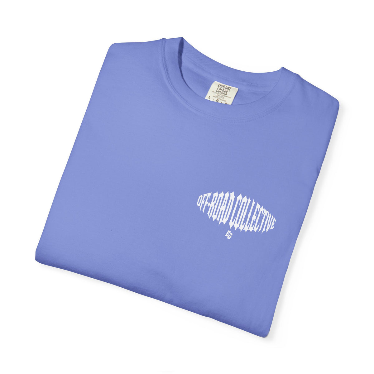 Off-Road Collective Metal Wrap Comfort Colors Tee - WHITE