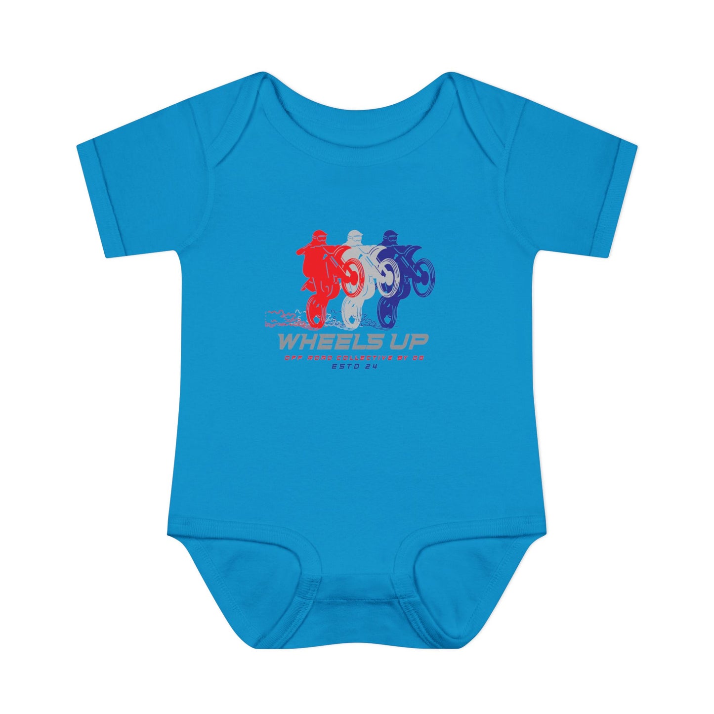 Infant Wheels Up Onesie