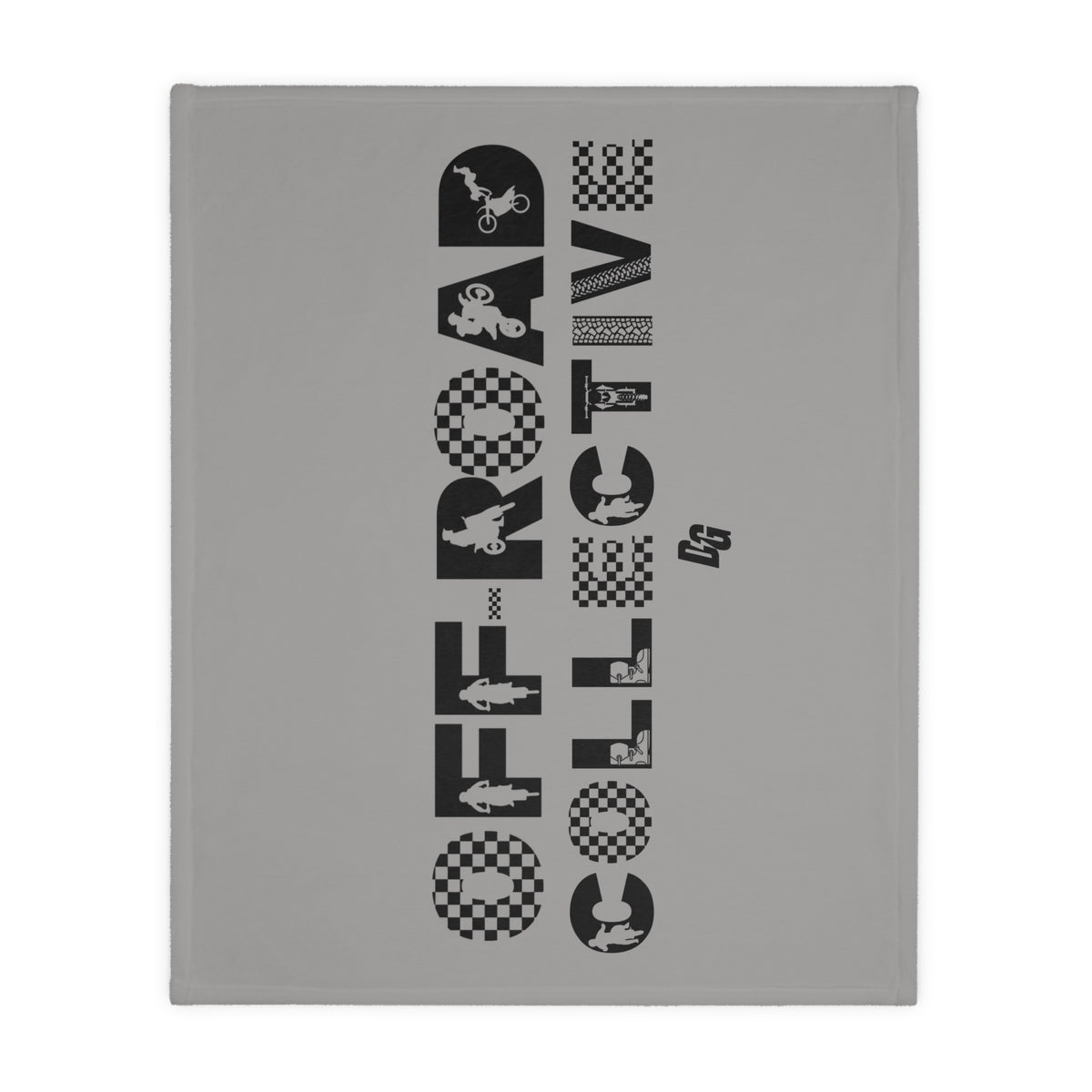 Off-Road Collective  Fuzzy Blanket ( Double Sided )