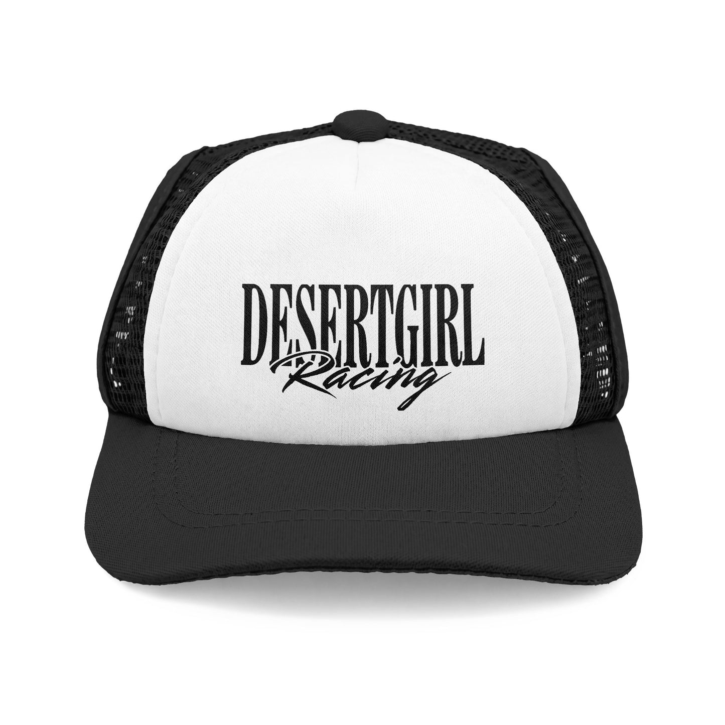 Pet Desert Girl Racing Foam Trucker Hat