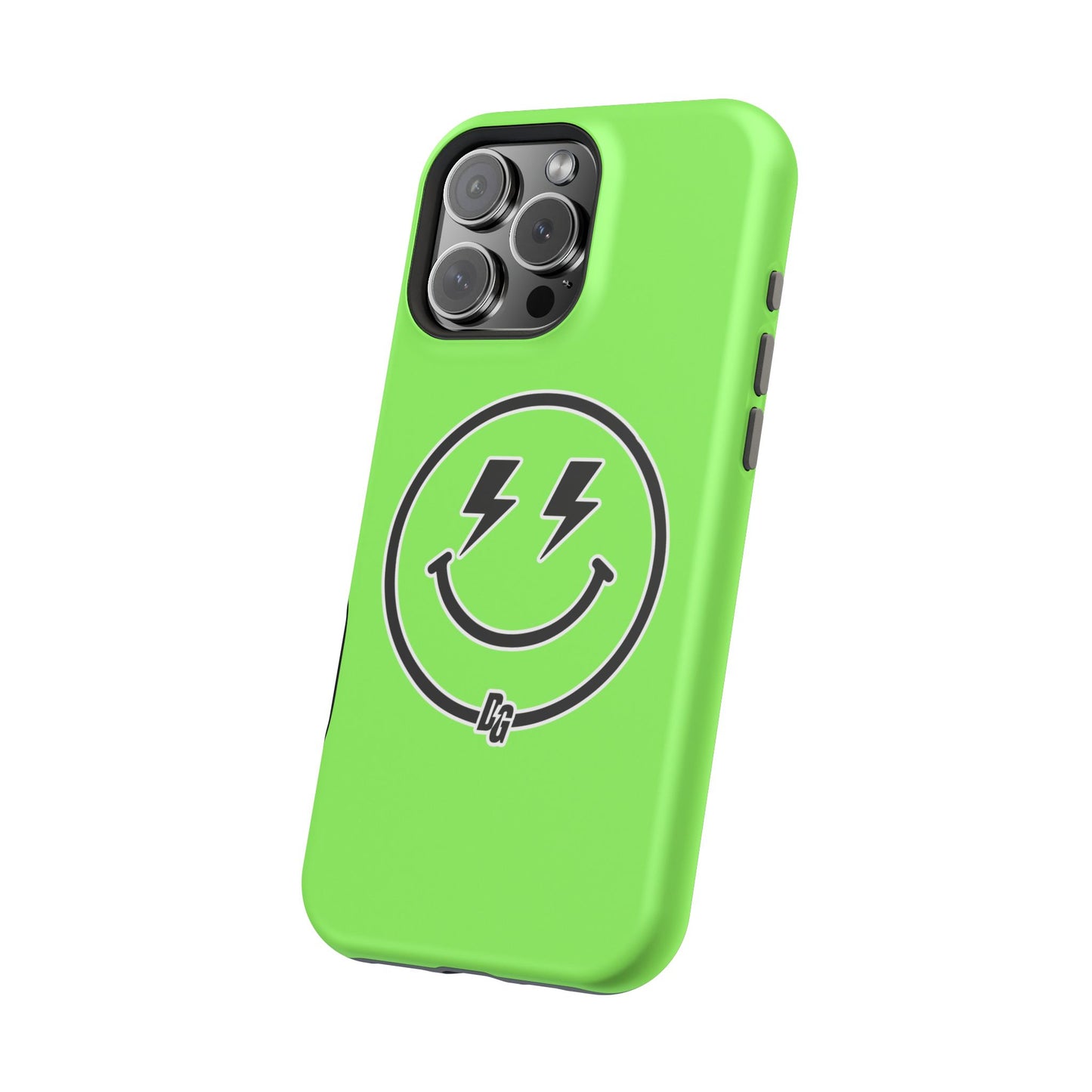 Desert Girl Smiley - LIME GREEN Tough Magnetic Cases