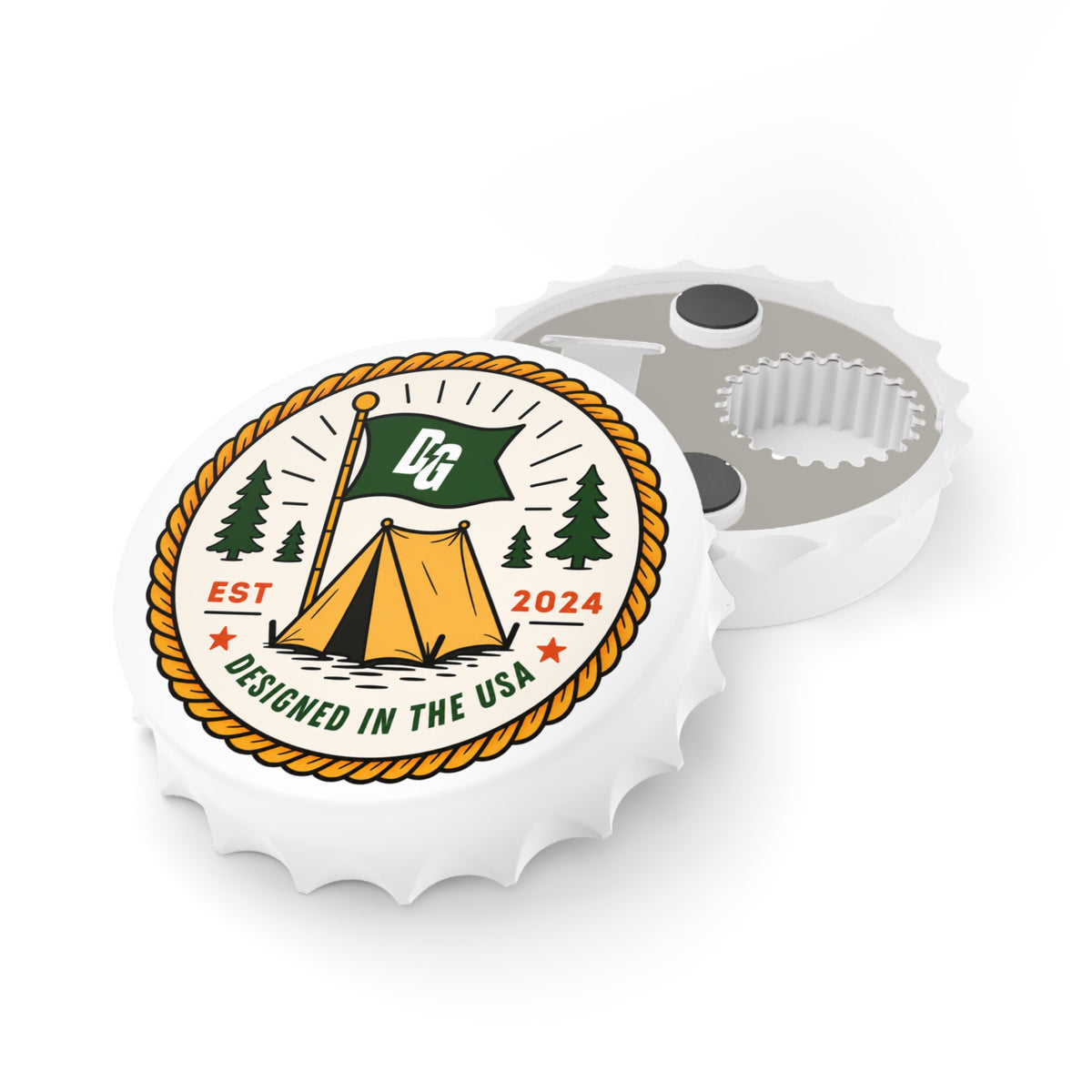 Camp Desert Girl Cap Bottle Opener