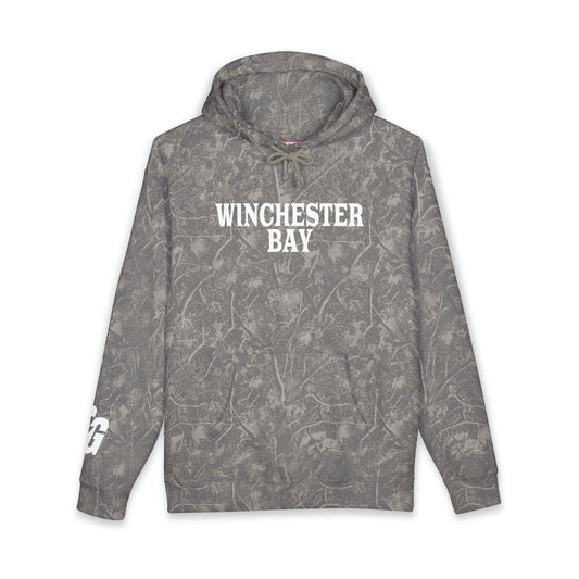 WINCHESTER BAY Heavyweight Camo Hooded Sweatshirt