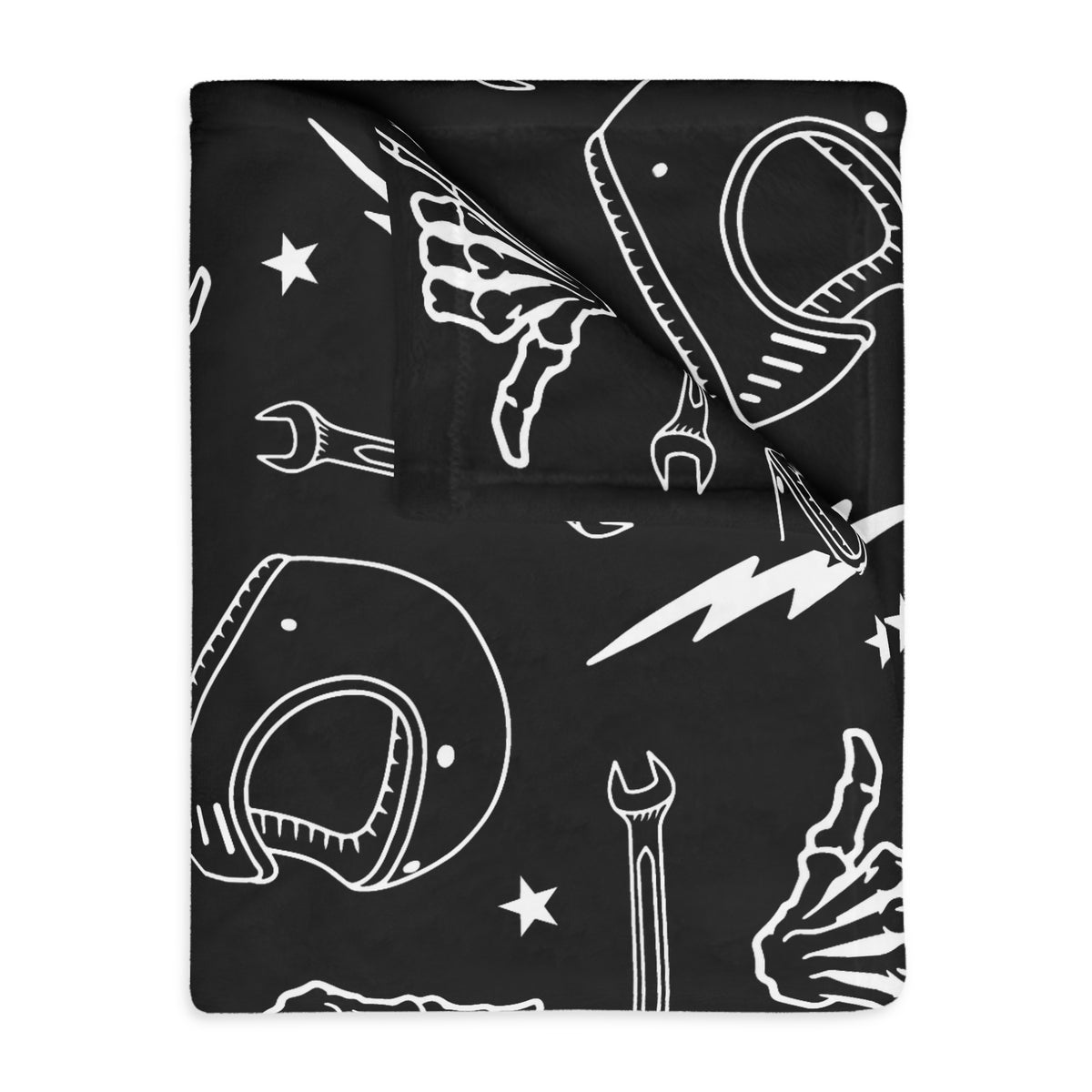 DESERTGIRL Rad Rider Fuzzy Blanket ( Double Sided )