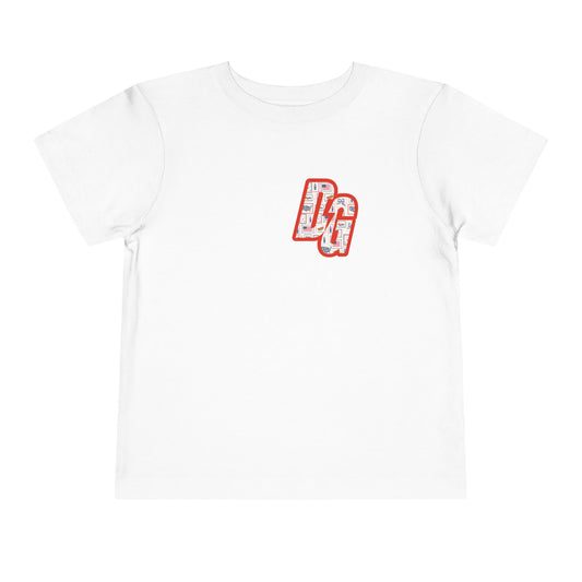 Toddler Postcard USA DG Short Sleeve Tee