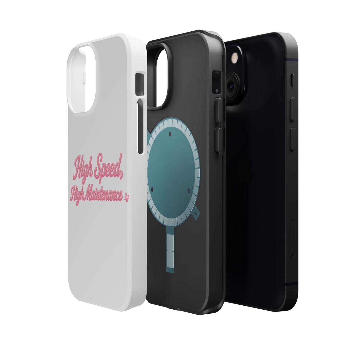 High Speed, High Maintenance - Bubblegum Chrome Magnetic Impact-Resistant Cases