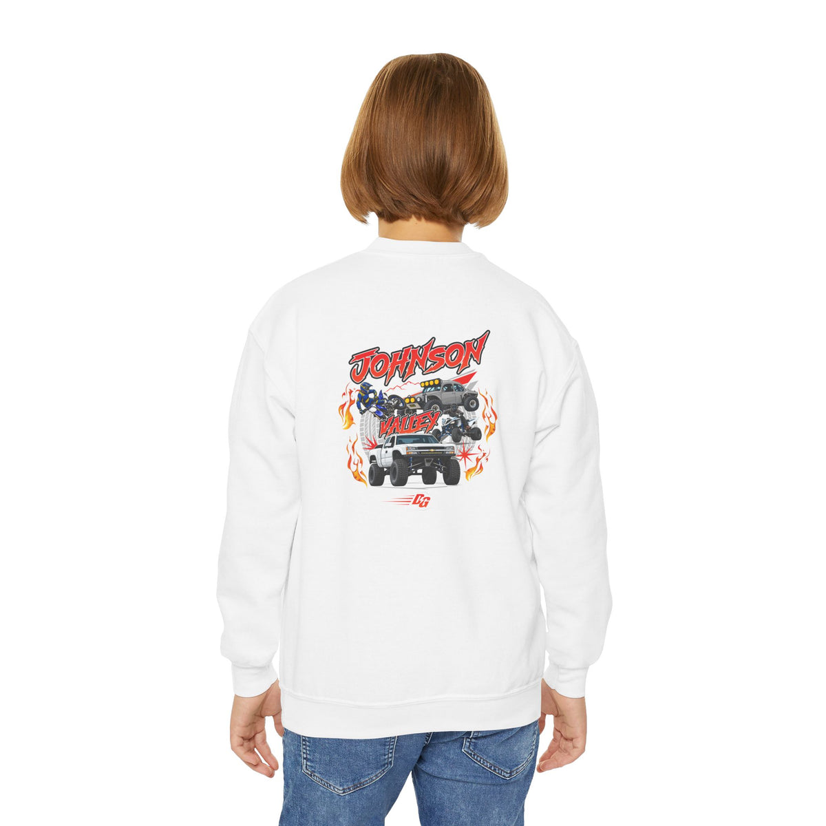 YOUTH Johnson Valley  Throwback Crewneck - Desert Girl