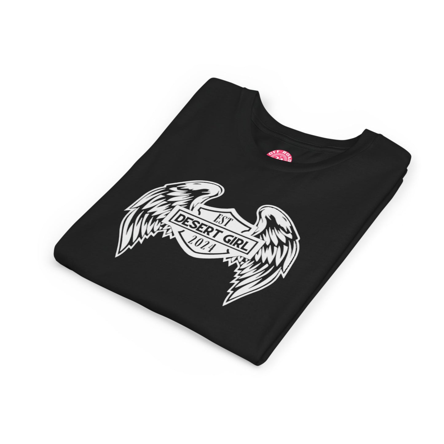 Youth Desert Girl Wings Short Sleeve Tee