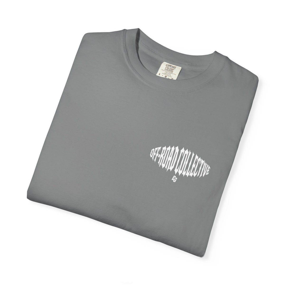 Off-Road Collective Metal Wrap Comfort Colors Tee - WHITE