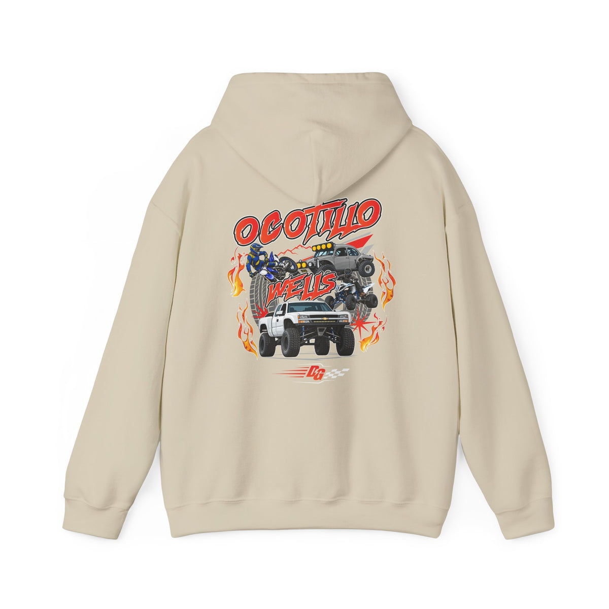 Ocotillo Wells Throwback Hoodie - Desert Girl
