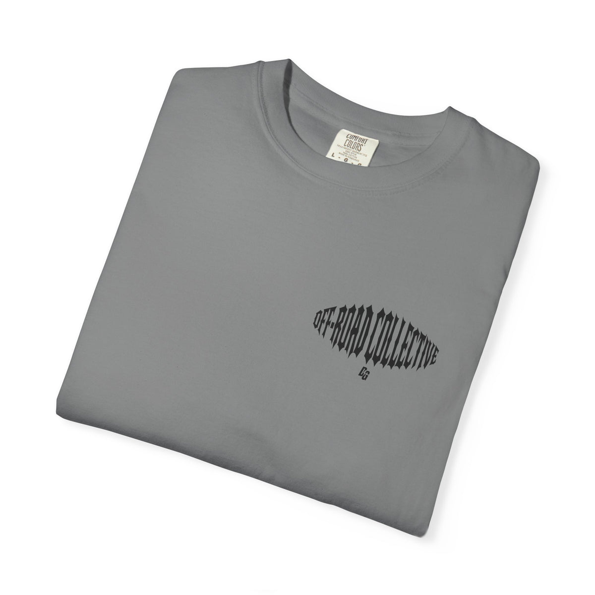 Off-Road Collective Metal Wrap Comfort Colors Tee - BLACK