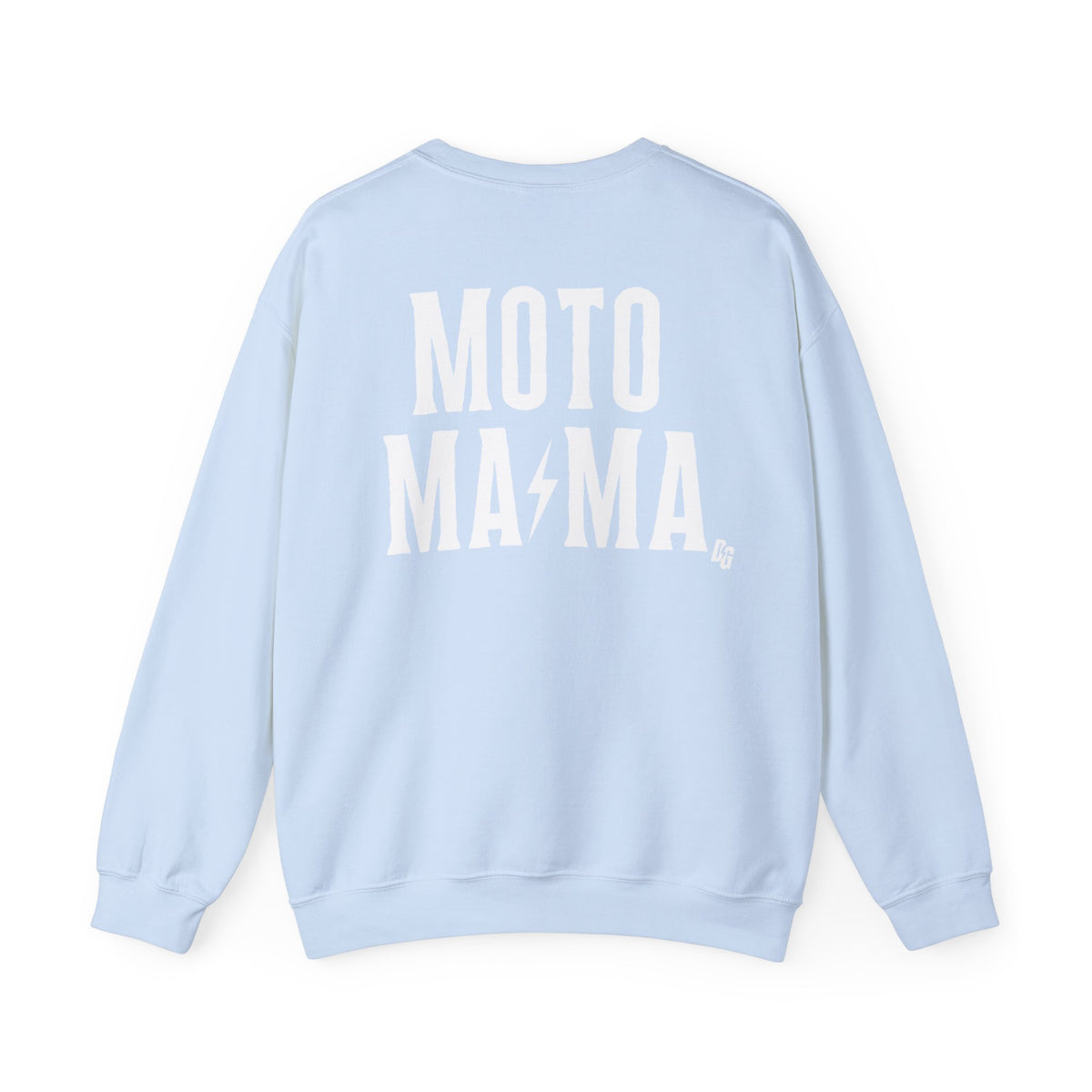 MOTO MAMA - CREWNECK - WHITE