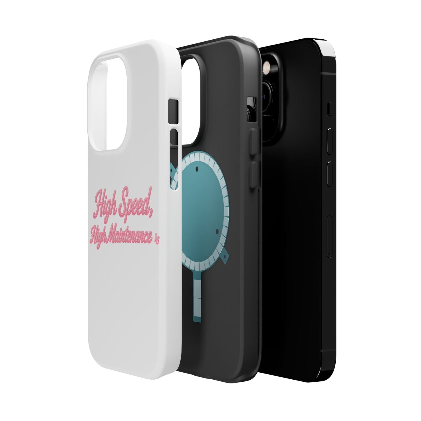 High Speed, High Maintenance - Bubblegum Chrome Magnetic Impact-Resistant Cases