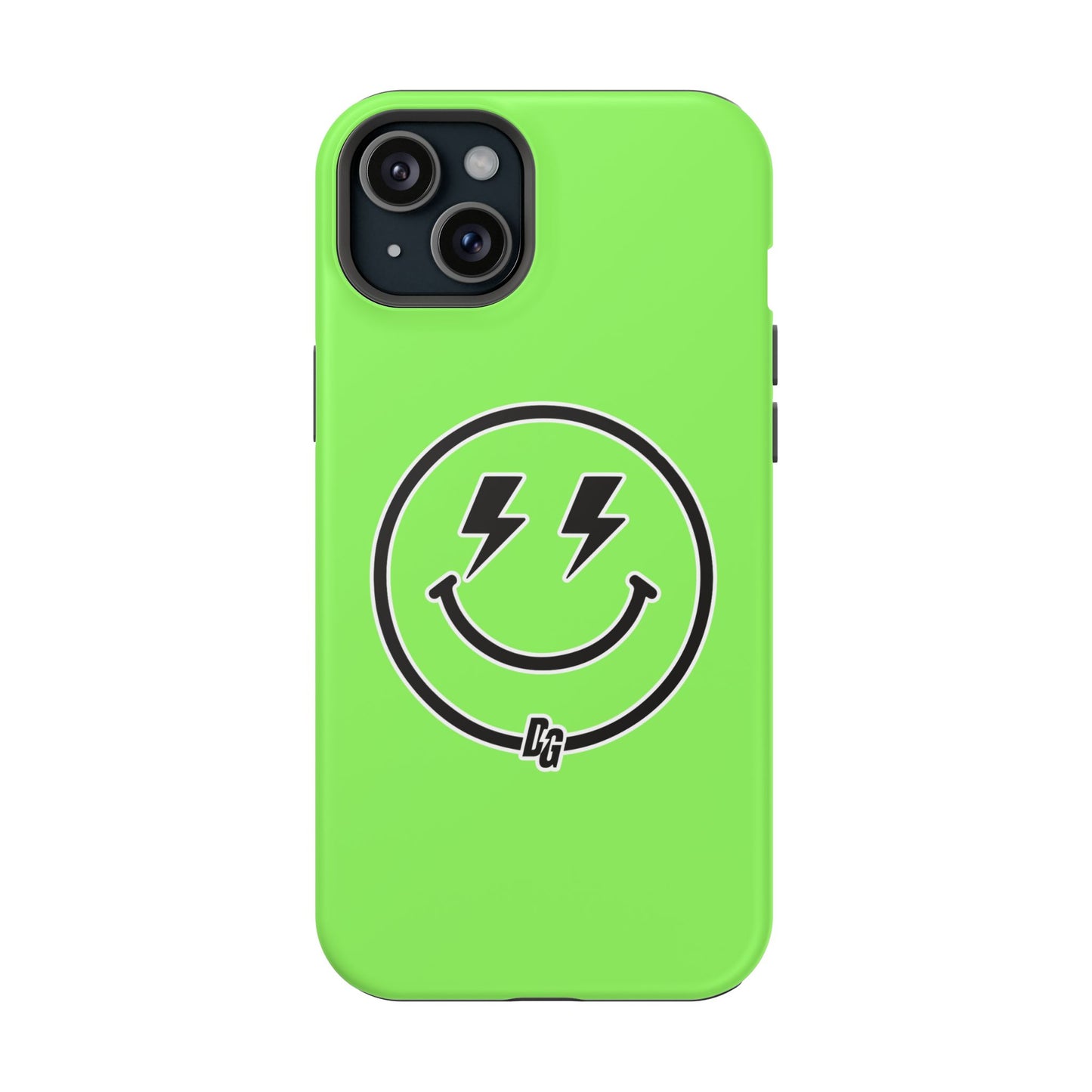 Desert Girl Smiley - LIME GREEN Tough Magnetic Cases