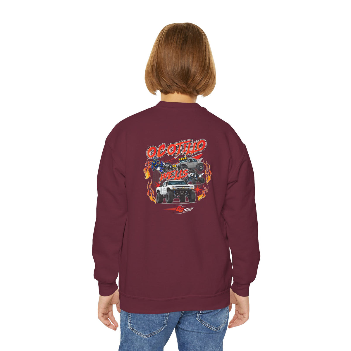 YOUTH Ocotillo Wells Throwback Crewneck - Desert Girl