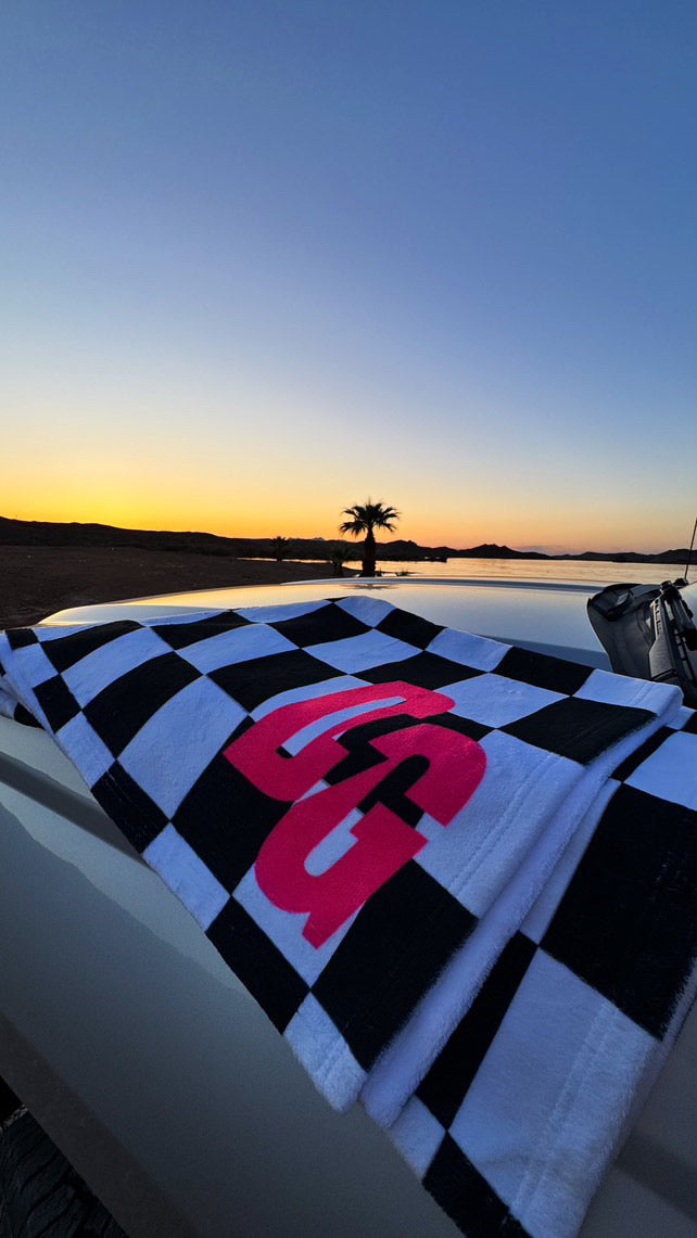 DG Beach Towel - Checkered