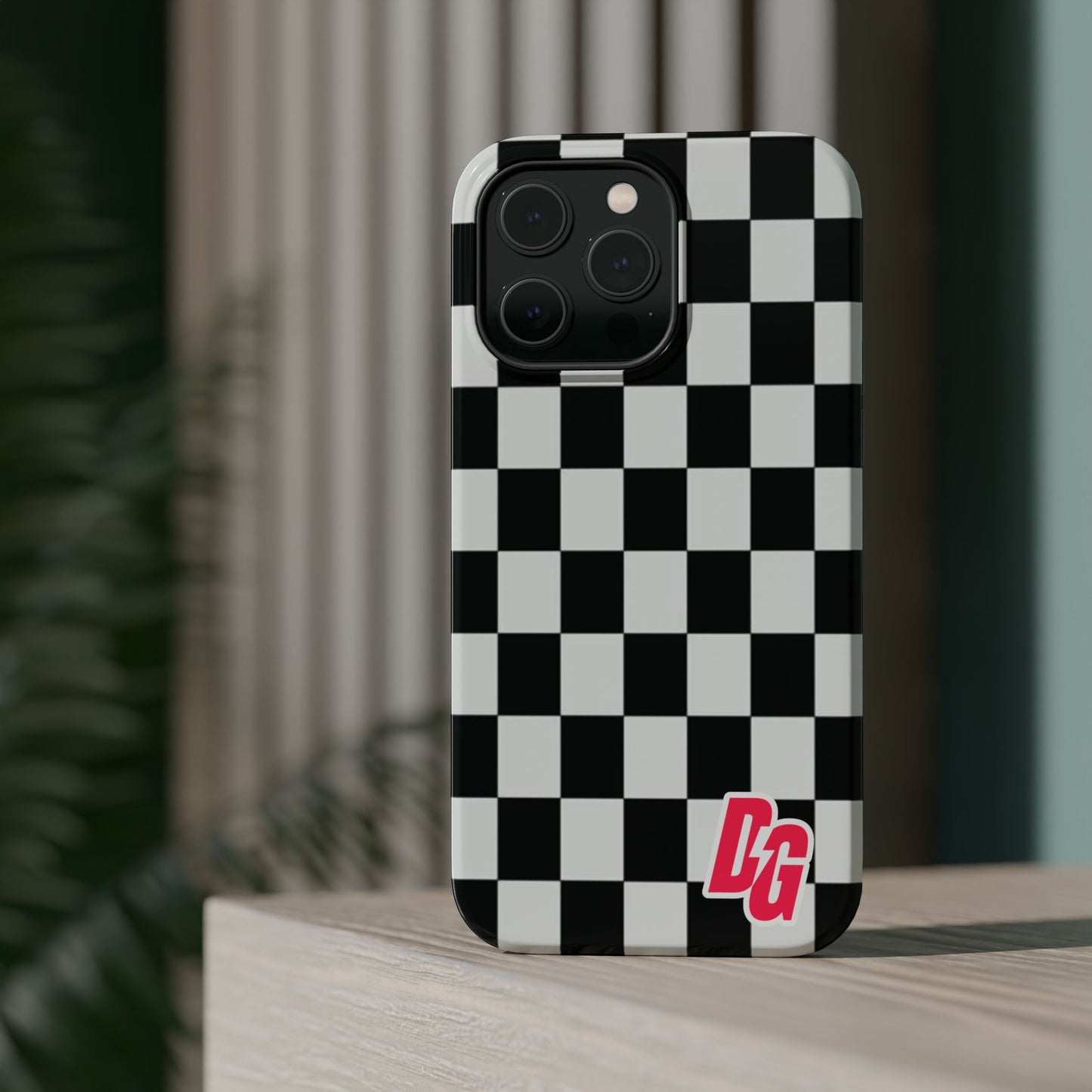 Dg Checkered Magnetic Tough Cases