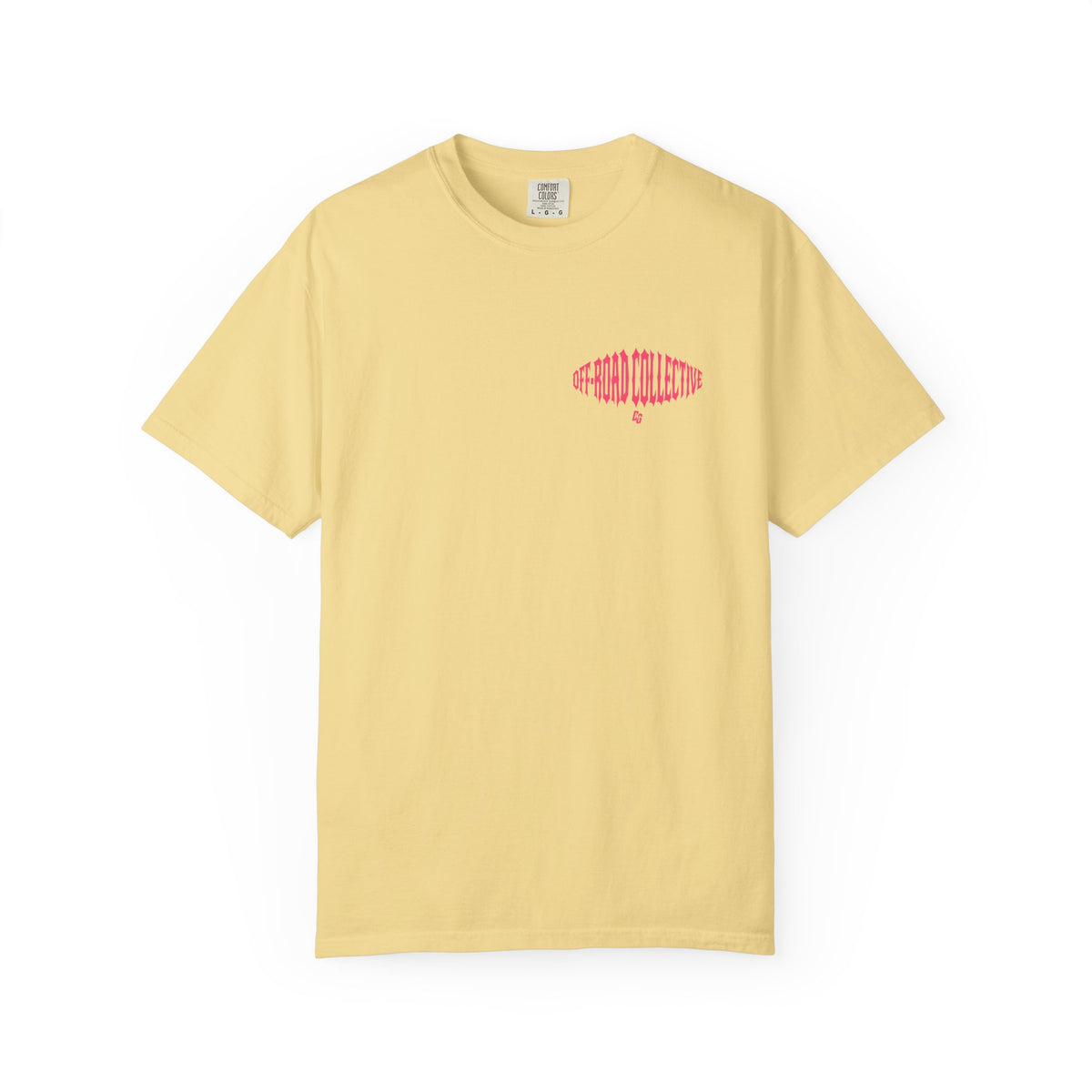 Off-Road Collective Metal Wrap Comfort Colors Tee - PINK
