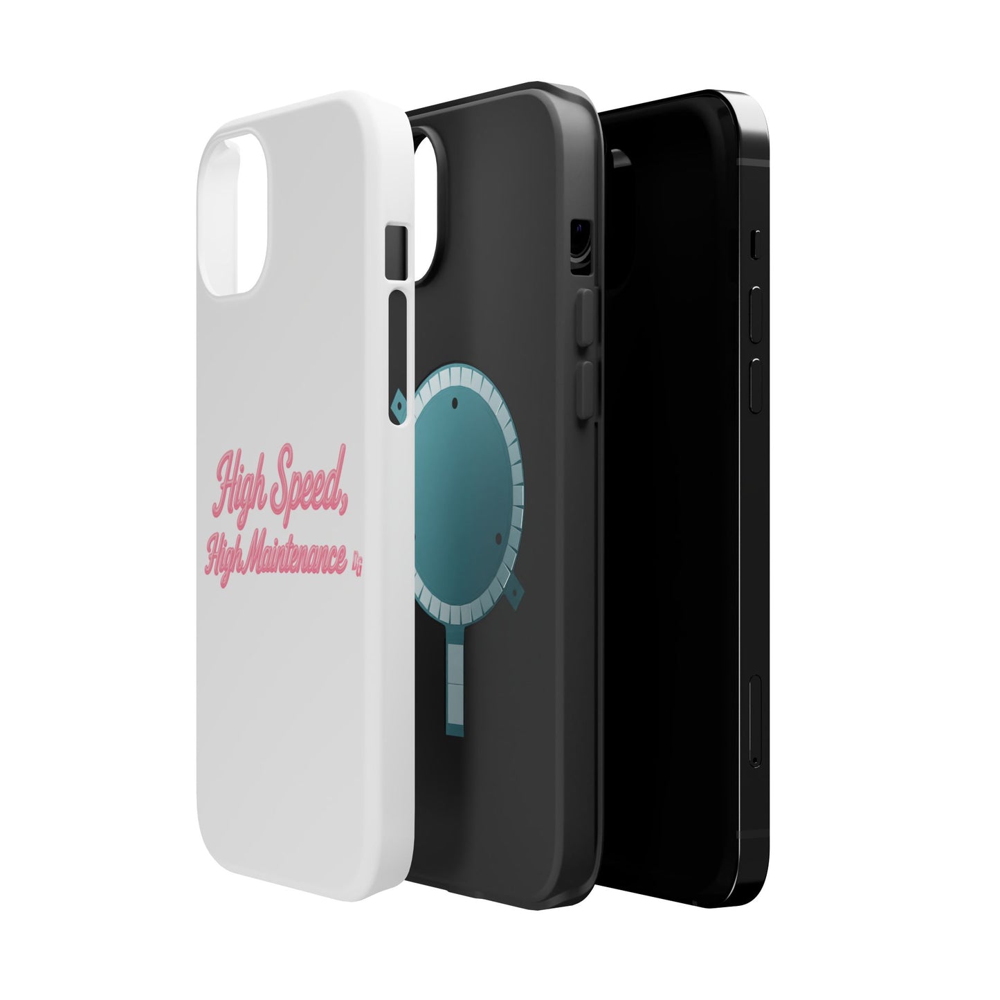 High Speed, High Maintenance - Bubblegum Chrome Magnetic Impact-Resistant Cases