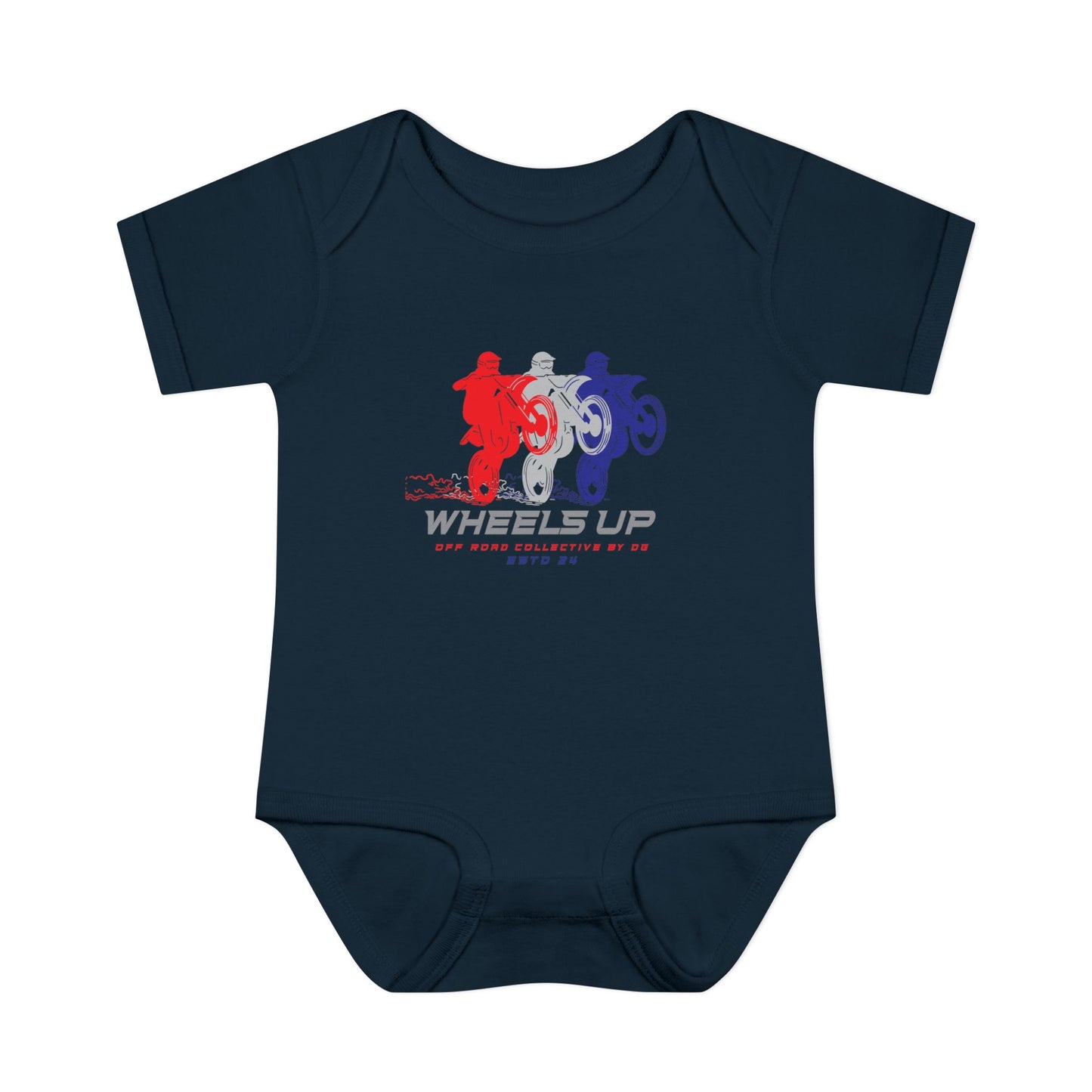 Infant Wheels Up Onesie