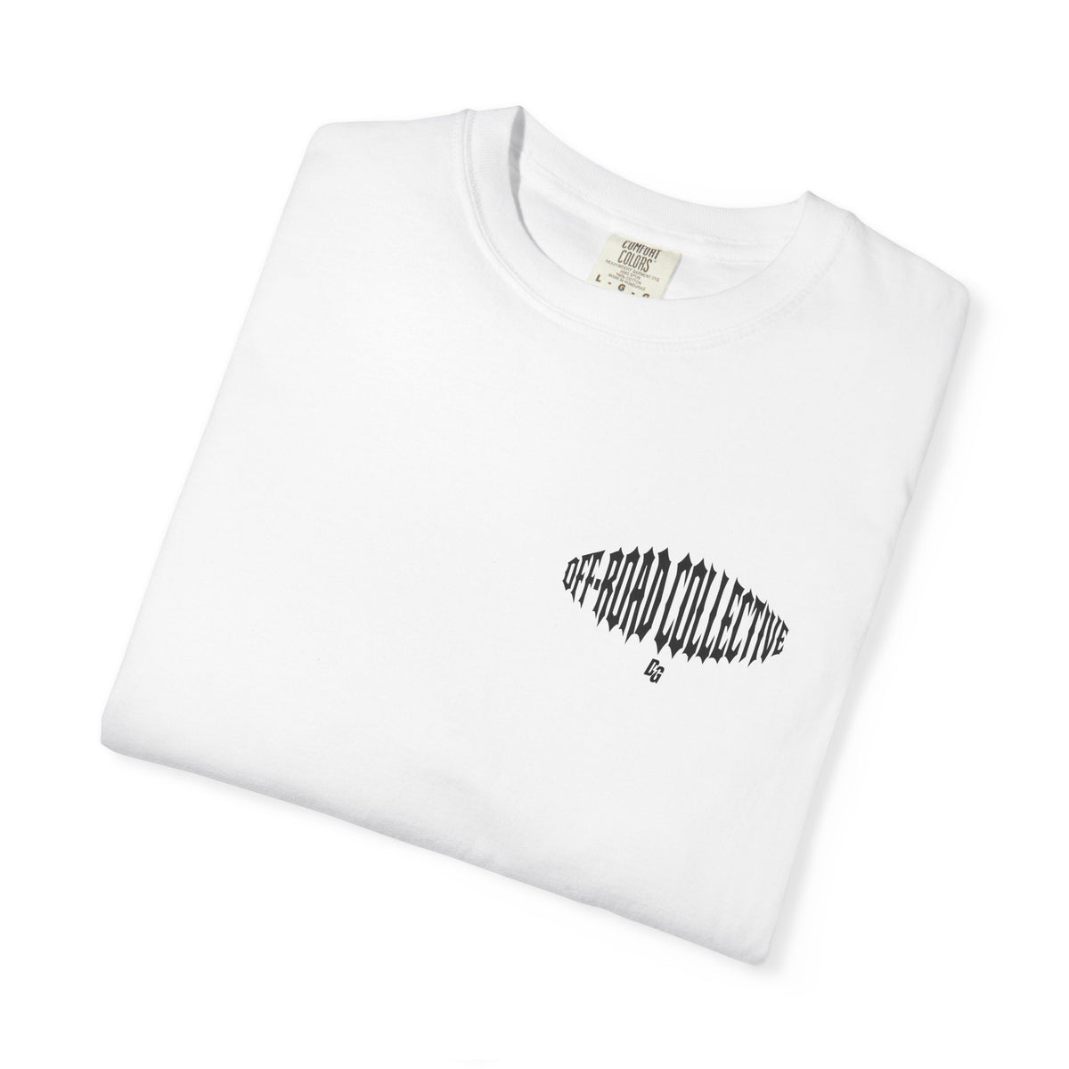 Off-Road Collective Metal Wrap Comfort Colors Tee - BLACK