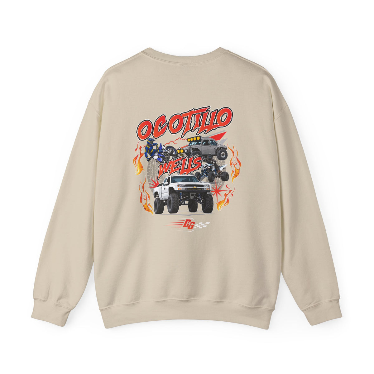 Ocotillo Wells Throwback Crewneck - Desert Girl
