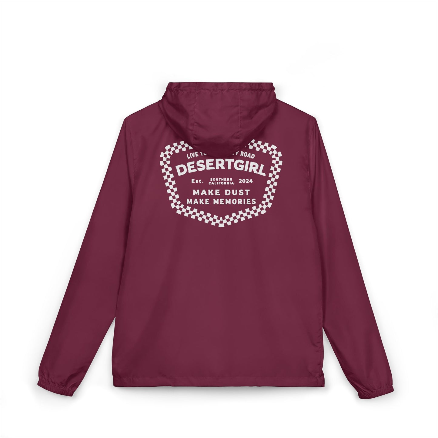 DG Checkered Full-Zip Windbreaker