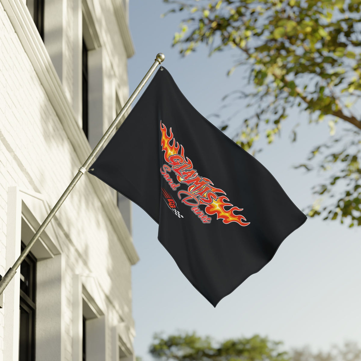 Glamis Dunes Throwback Double Sided Flag