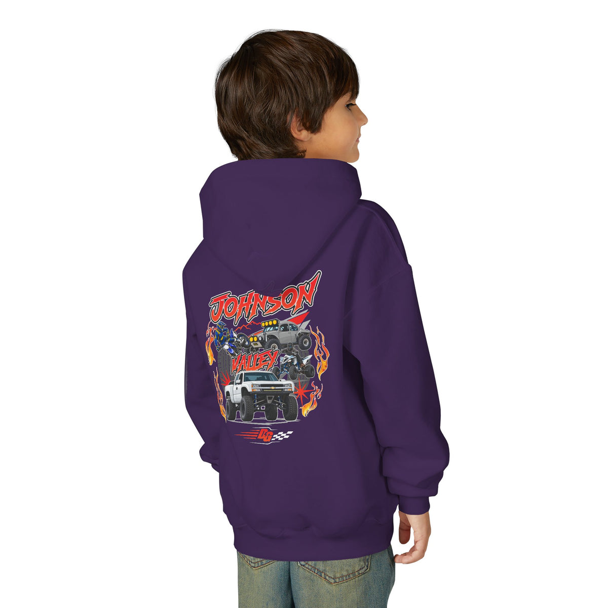 YOUTH Johnson Valley Throwback Hoodie - Desert Girl