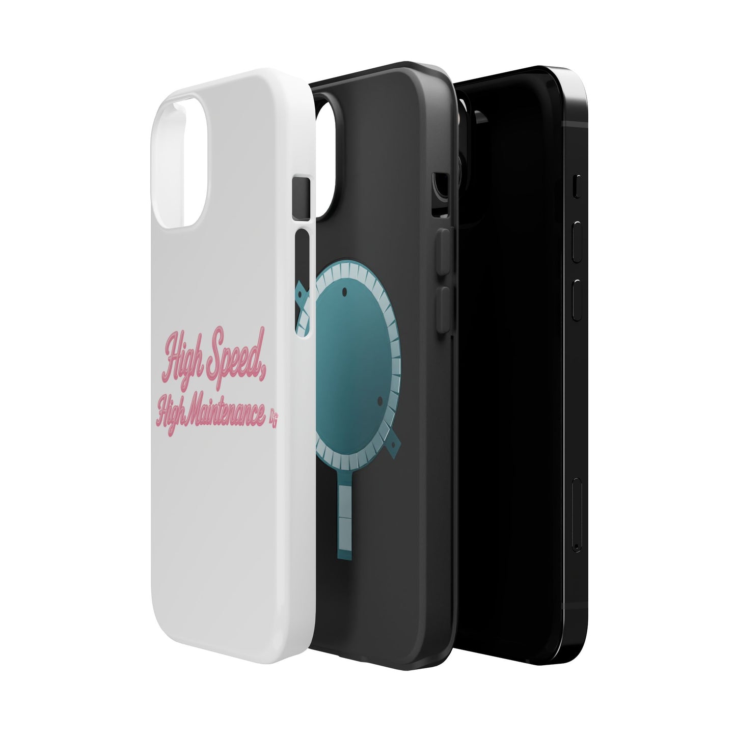 High Speed, High Maintenance - Bubblegum Chrome Magnetic Impact-Resistant Cases