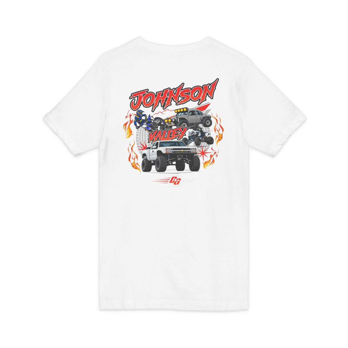 Women's Johnson Valley Throwback Short Sleeve V-Neck Tee - Desert Girl