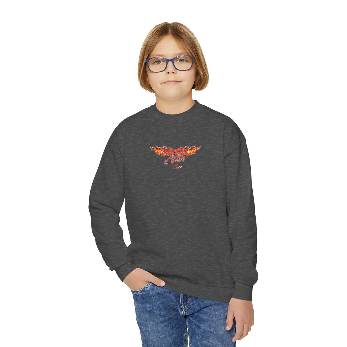 YOUTH Johnson Valley  Throwback Crewneck - Desert Girl