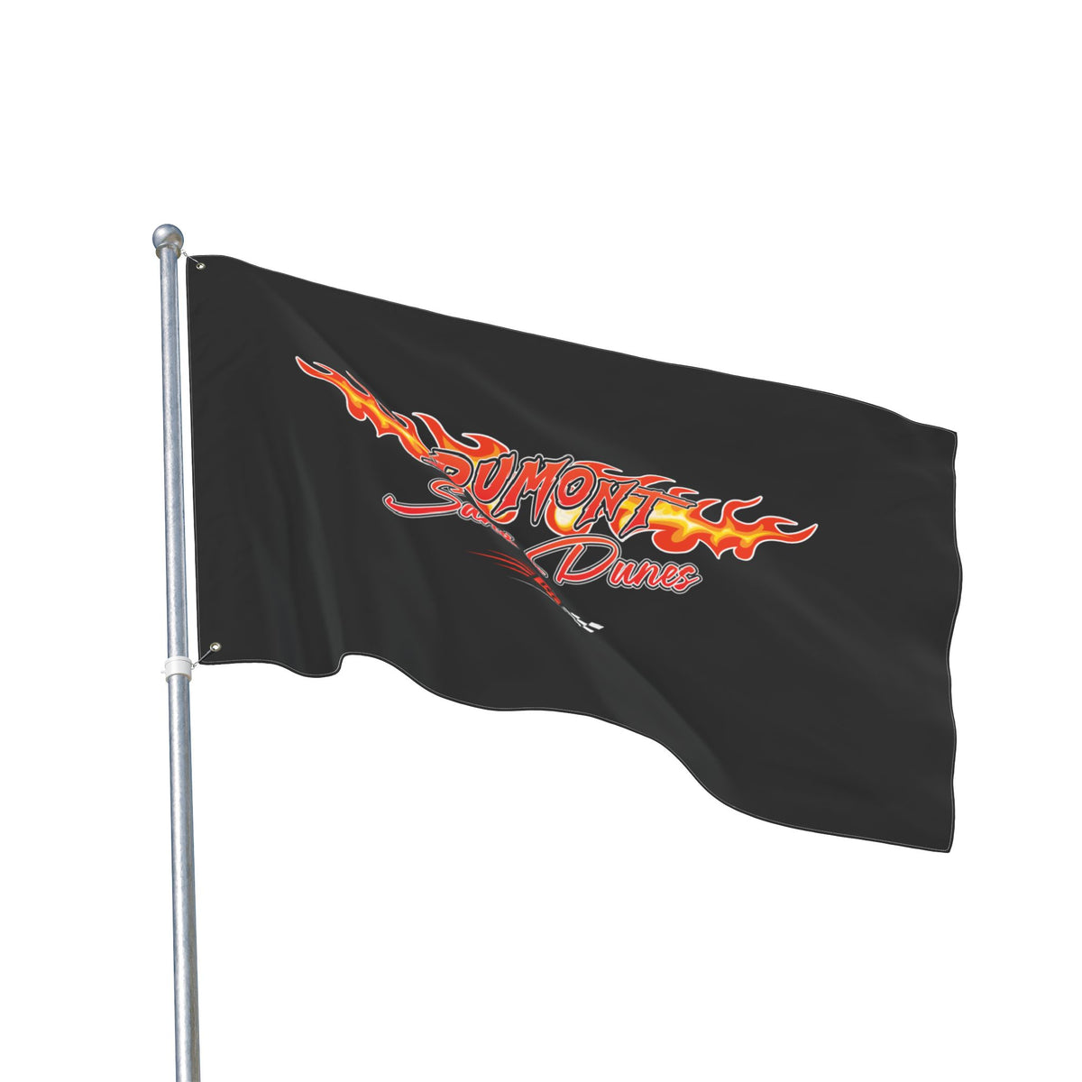 Dumont Dunes Throwback Double Sided Flag