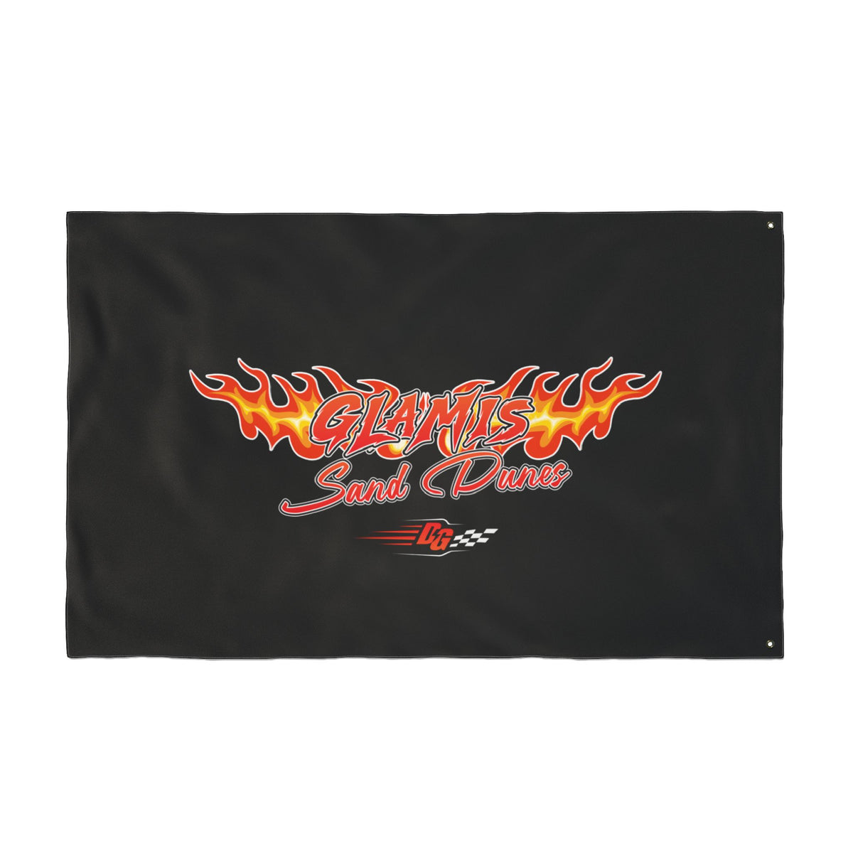 Glamis Dunes Throwback Double Sided Flag