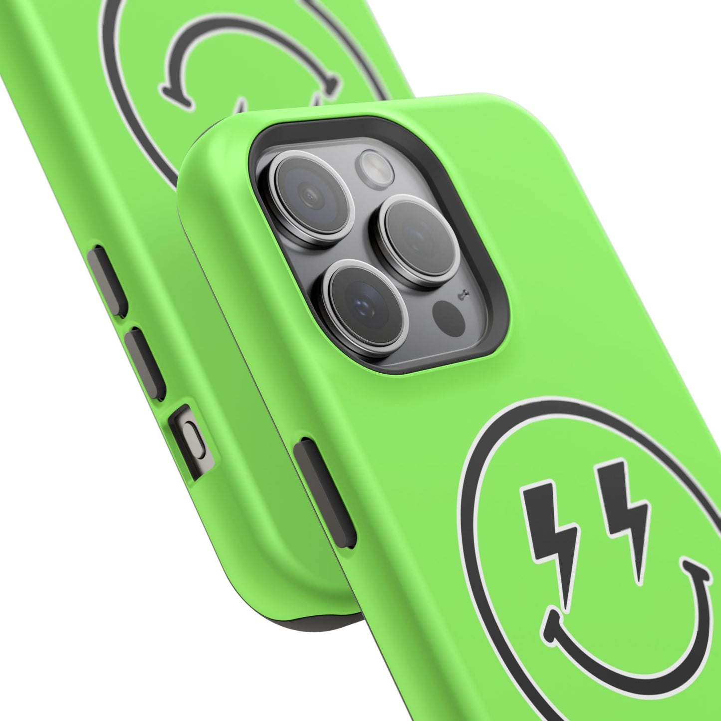 Desert Girl Smiley - LIME GREEN Tough Magnetic Cases